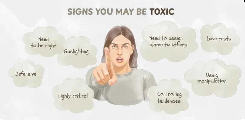 Sings you may be toxic